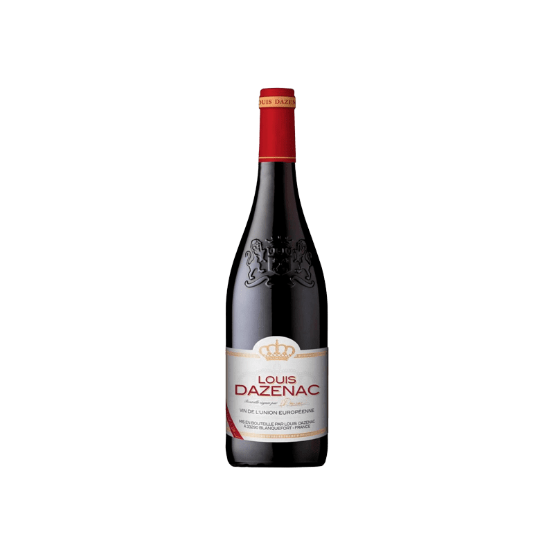 Menu louis dazenac vin rouge 75cl